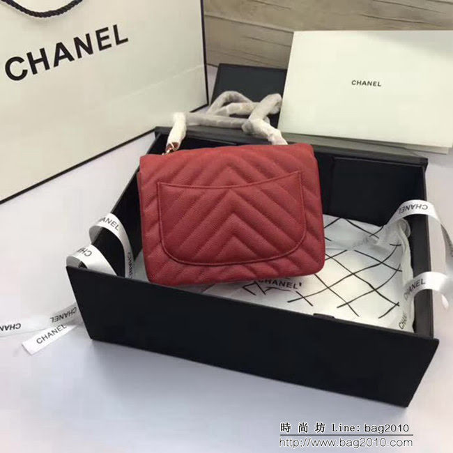 香奈兒CHANEL 升級版V線1115進口球紋皮單肩斜挎鏈條包 DSC1808